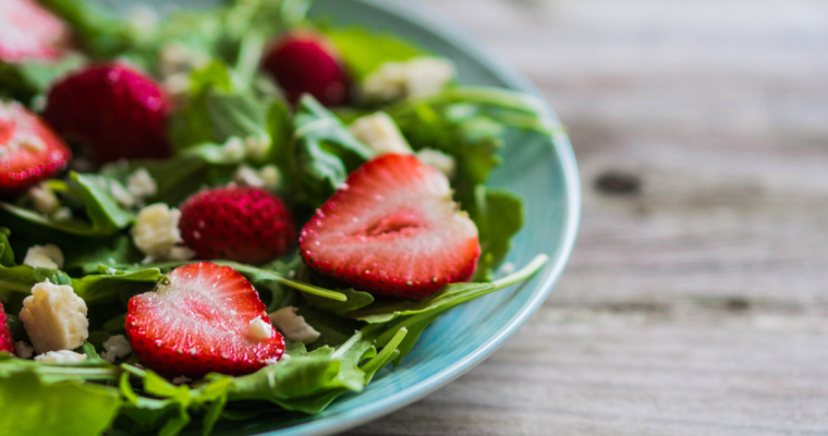 Fresh Strawberry Spinach Salad with Heavenly Honey Balsamic Vinaigrette