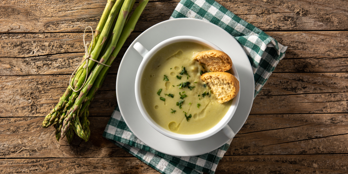 Embracing Spring: A Creamy Asparagus Soup Journey