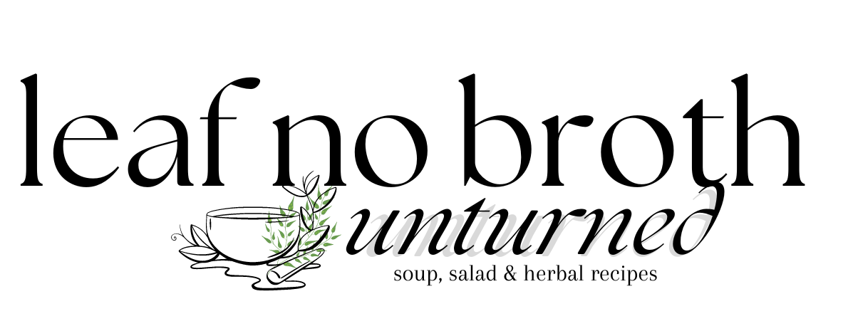 leaf no broth unturned logo